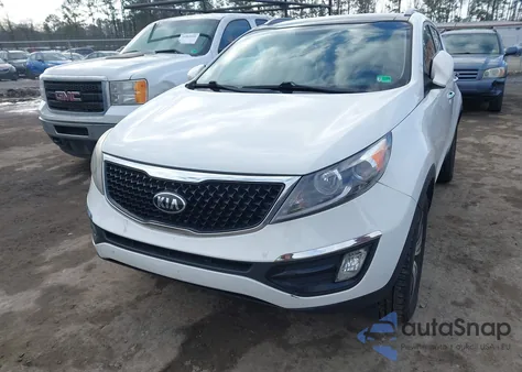 2015 Kia Sportage Ex from USA, damaged, VIN KNDPCCAC4F7701009